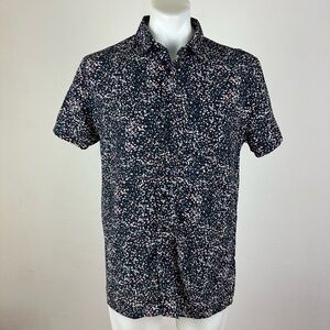 NWT Barney Cools Intricate Design Casual Shirt Size Men’s Small